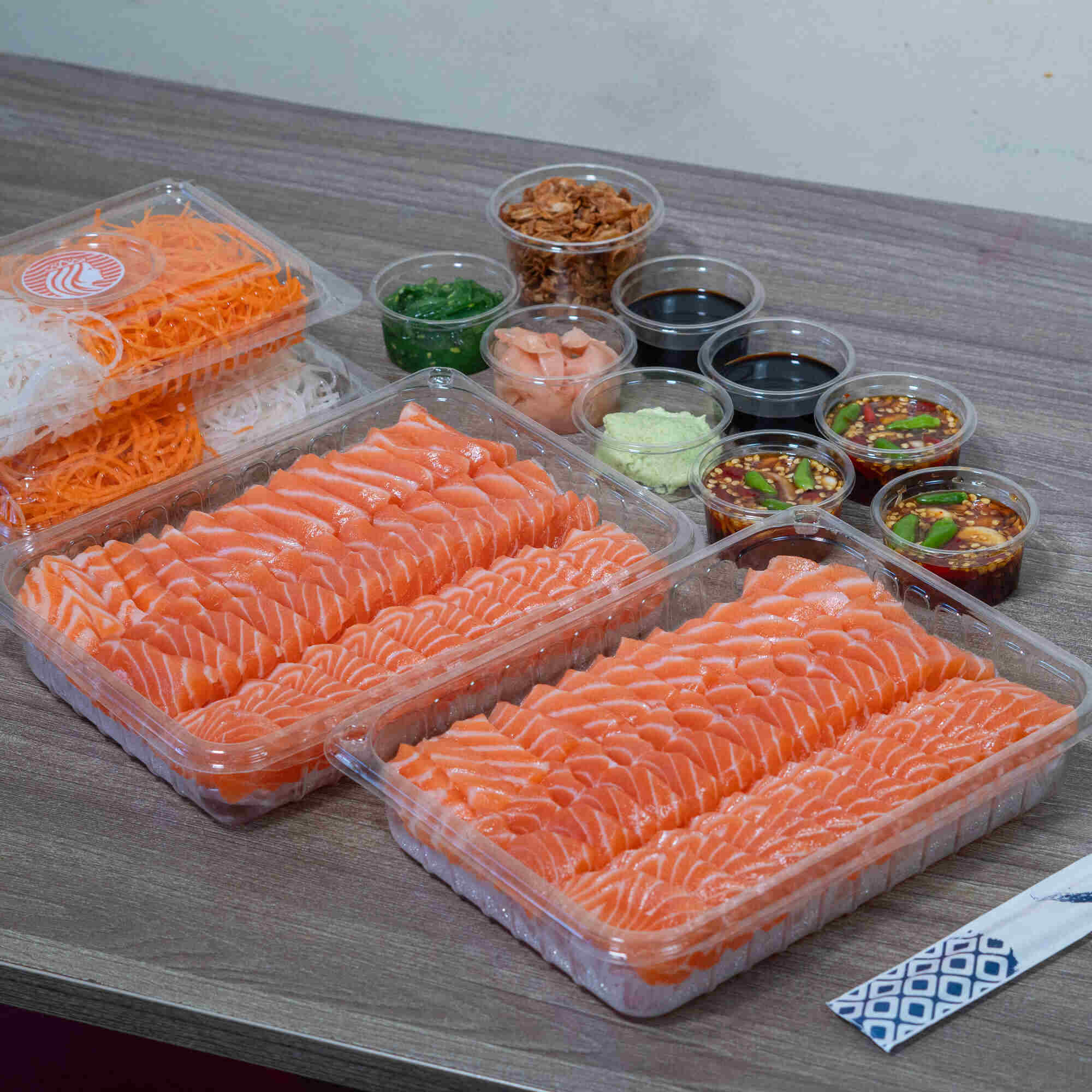 Salmon Sashimi 